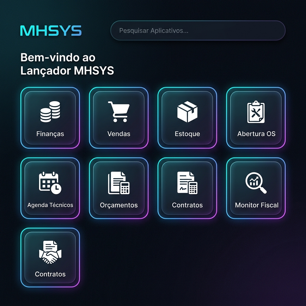 Launcher de Ferramentas - Desktop OS