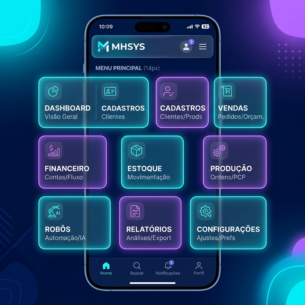 Launcher de Ferramentas - Mobile OS